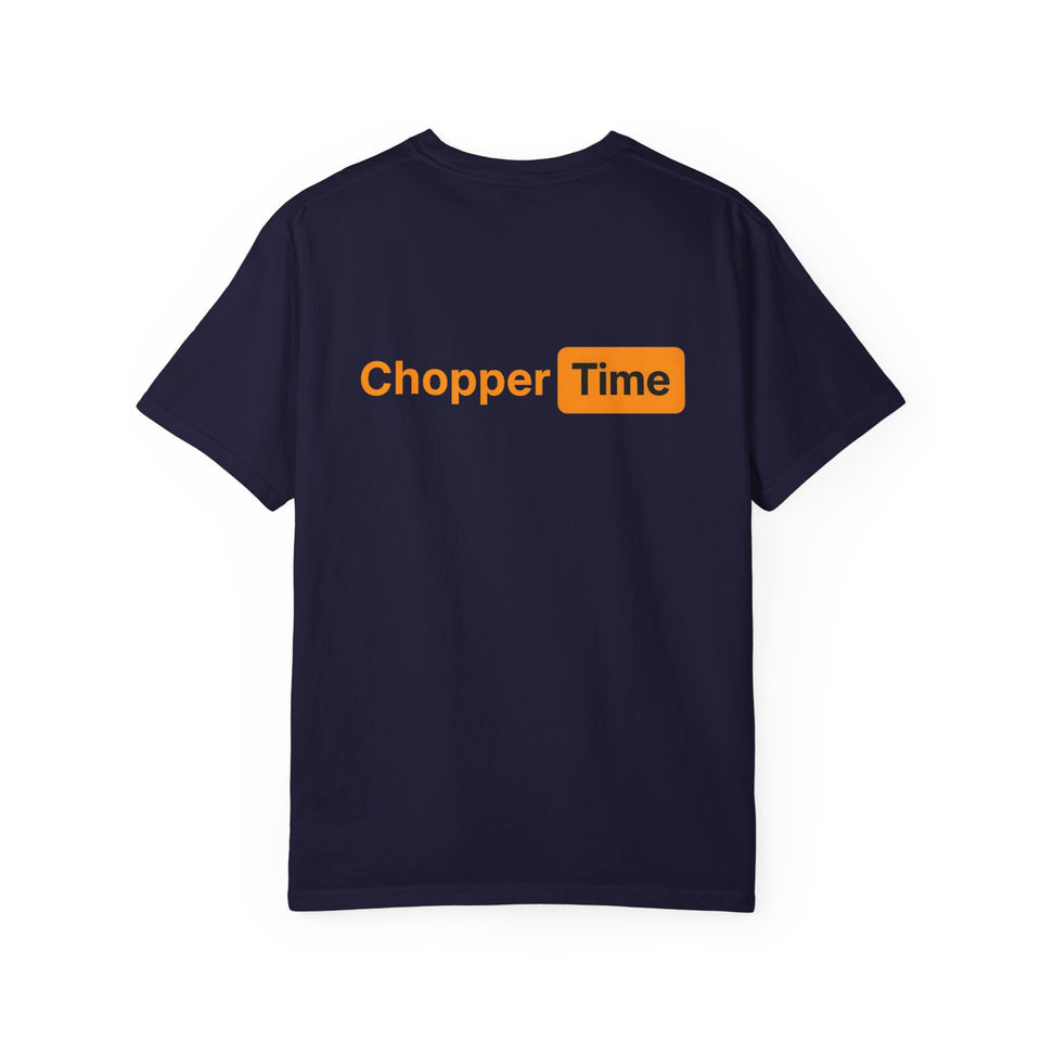 Chopper Time T-Shirt — Aviation Pilot Chopper Crew Tee