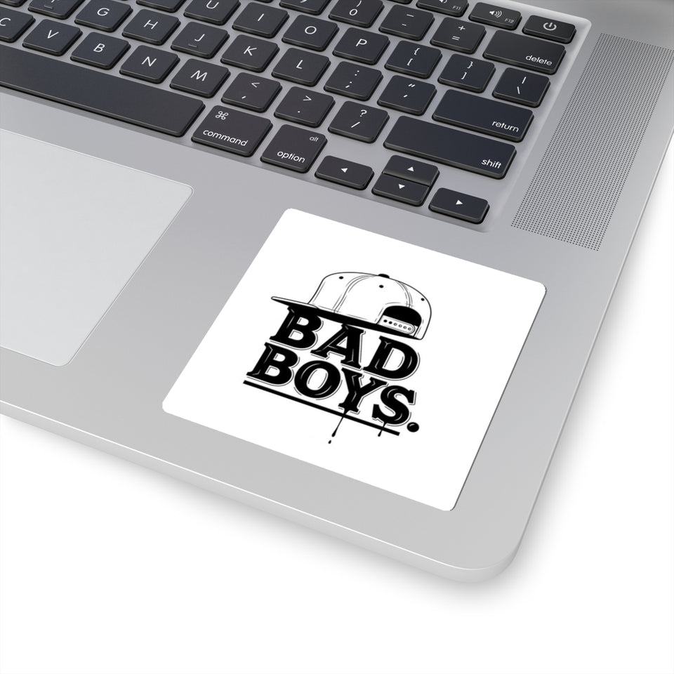 Bad Boys Kiss-Cut Sticker — Hip Hop Streetwear Cap Graphic