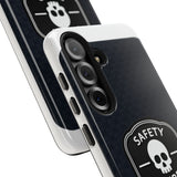 Safety Third Tough Phone Case — Skull Badge Protective iPhone Cover