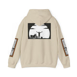 Harley-Davidson Sunset Ride Hoodie — Motorcycle Silhouette Graphic
