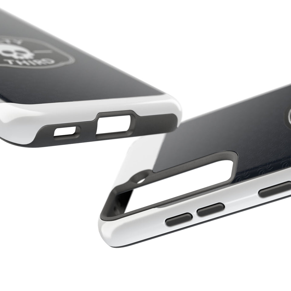 Safety Third Tough Phone Case — Skull Badge Protective iPhone Cover