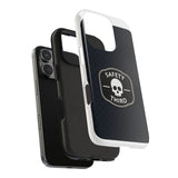 Safety Third Tough Phone Case — Skull Badge Protective iPhone Cover