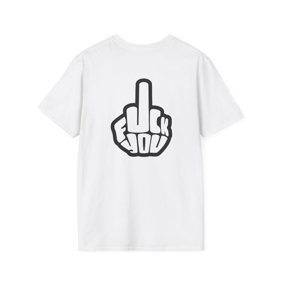 Middle Finger Graphic T-Shirt — F**k You Statement Tee