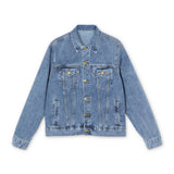 Denim Jacket — Vintage Skeleton "But... Did You Die?" Back Patch