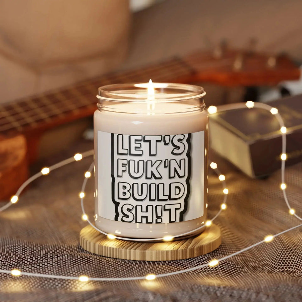 Soy Candle in Glass Jar, 9oz - Chopper Time Official Store