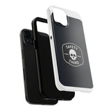 Safety Third Tough Phone Case — Skull Badge Protective iPhone Cover