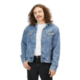 Denim Jacket — Vintage Skeleton "But... Did You Die?" Back Patch