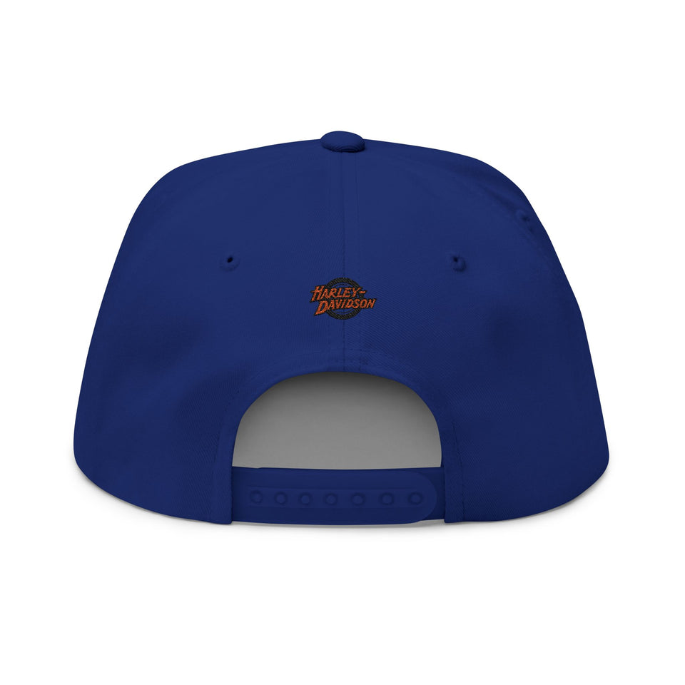 Route 66 Embroidered Flat Bill Cap