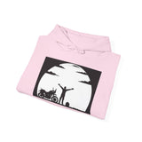 Harley-Davidson Sunset Ride Hoodie — Motorcycle Silhouette Graphic