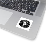 Safety Third Skull Sticker — Dark Humorous Vinyl Decal