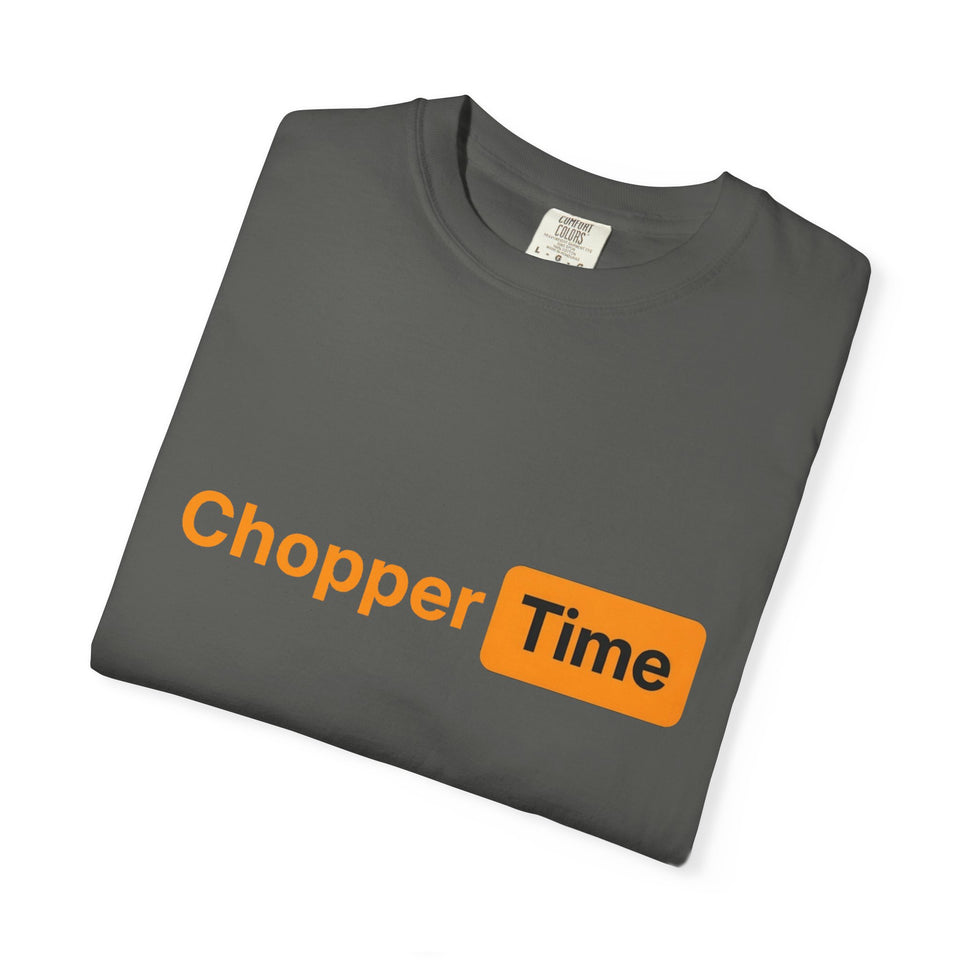 Chopper Time T-Shirt — Aviation Pilot Chopper Crew Tee