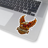 Eagle Moto Sticker — Harley-Davidson Style Kiss-Cut Decal