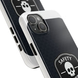 Safety Third Tough Phone Case — Skull Badge Protective iPhone Cover