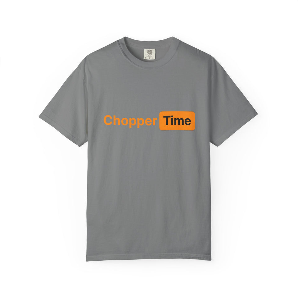 Chopper Time T-Shirt — Aviation Pilot Chopper Crew Tee