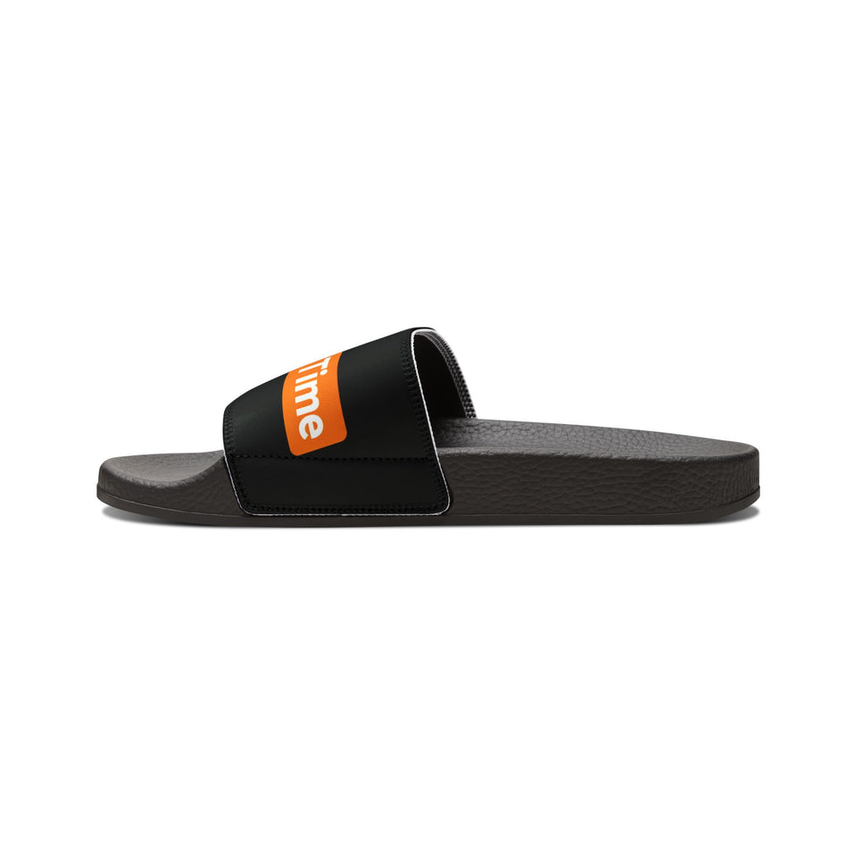 Men's Slide Sandals — Removable Strap Custom Logo Slides