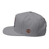Route 66 Embroidered Flat Bill Cap