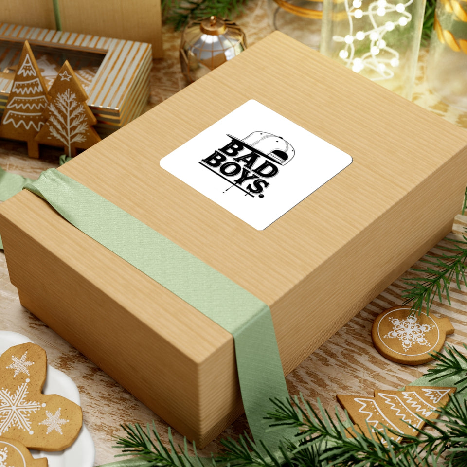 Bad Boys Kiss-Cut Sticker — Hip Hop Streetwear Cap Graphic