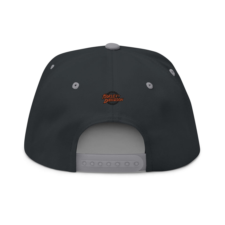 Route 66 Embroidered Flat Bill Cap