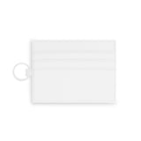 Safety Third Skull Card Holder — Saffiano Leather ID Wallet