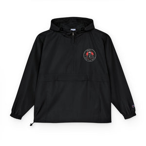 Champion Packable Anorak Jacket — Floral Heart Chest Logo