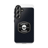 Safety Third Tough Phone Case — Skull Badge Protective iPhone Cover