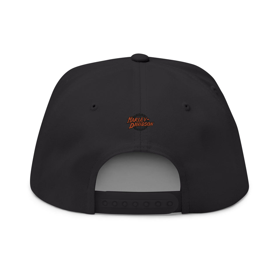 Route 66 Embroidered Flat Bill Cap