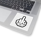 Sticker — Middle Finger 'F*ck You' Graphic Kiss-Cut Sticker
