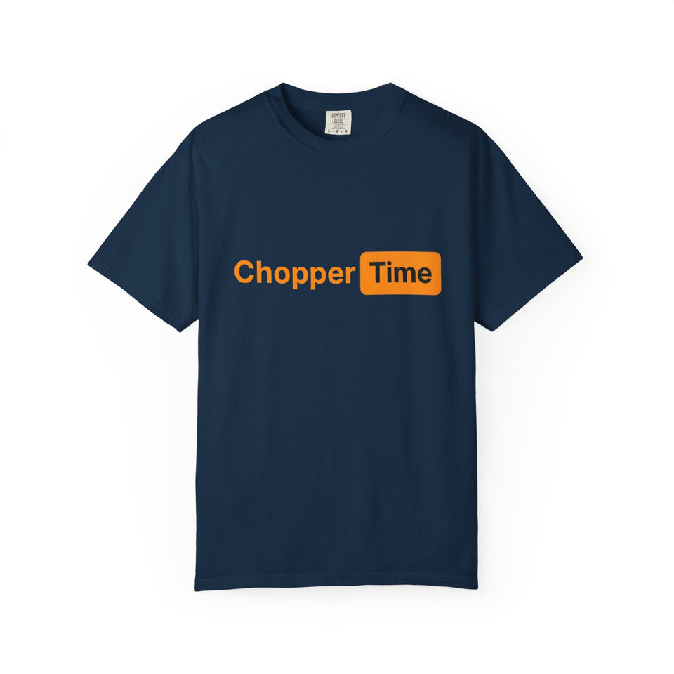 Chopper Time T-Shirt — Aviation Pilot Chopper Crew Tee