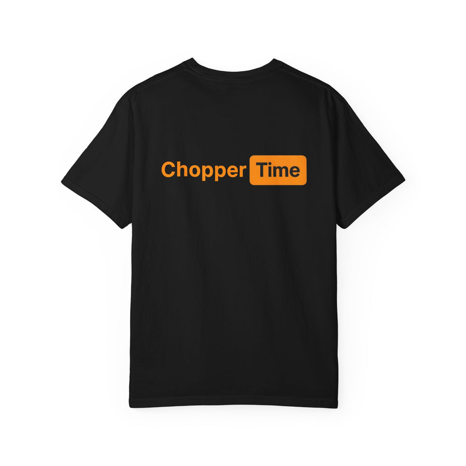 Chopper Time T-Shirt — Aviation Pilot Chopper Crew Tee