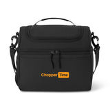 Insulated Cooler Bag — "Chopper Time" Compact Lunch & Beverage Cooler