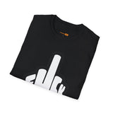Middle Finger Graphic T-Shirt — F**k You Statement Tee