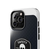 Safety Third Tough Phone Case — Skull Badge Protective iPhone Cover