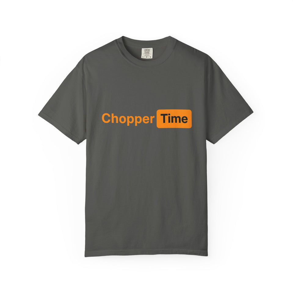 Chopper Time T-Shirt — Aviation Pilot Chopper Crew Tee