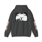 Harley-Davidson Sunset Ride Hoodie — Motorcycle Silhouette Graphic