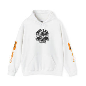 Harley Davidson Skull Hoodie — Chopper Time Motorcycle Pullover