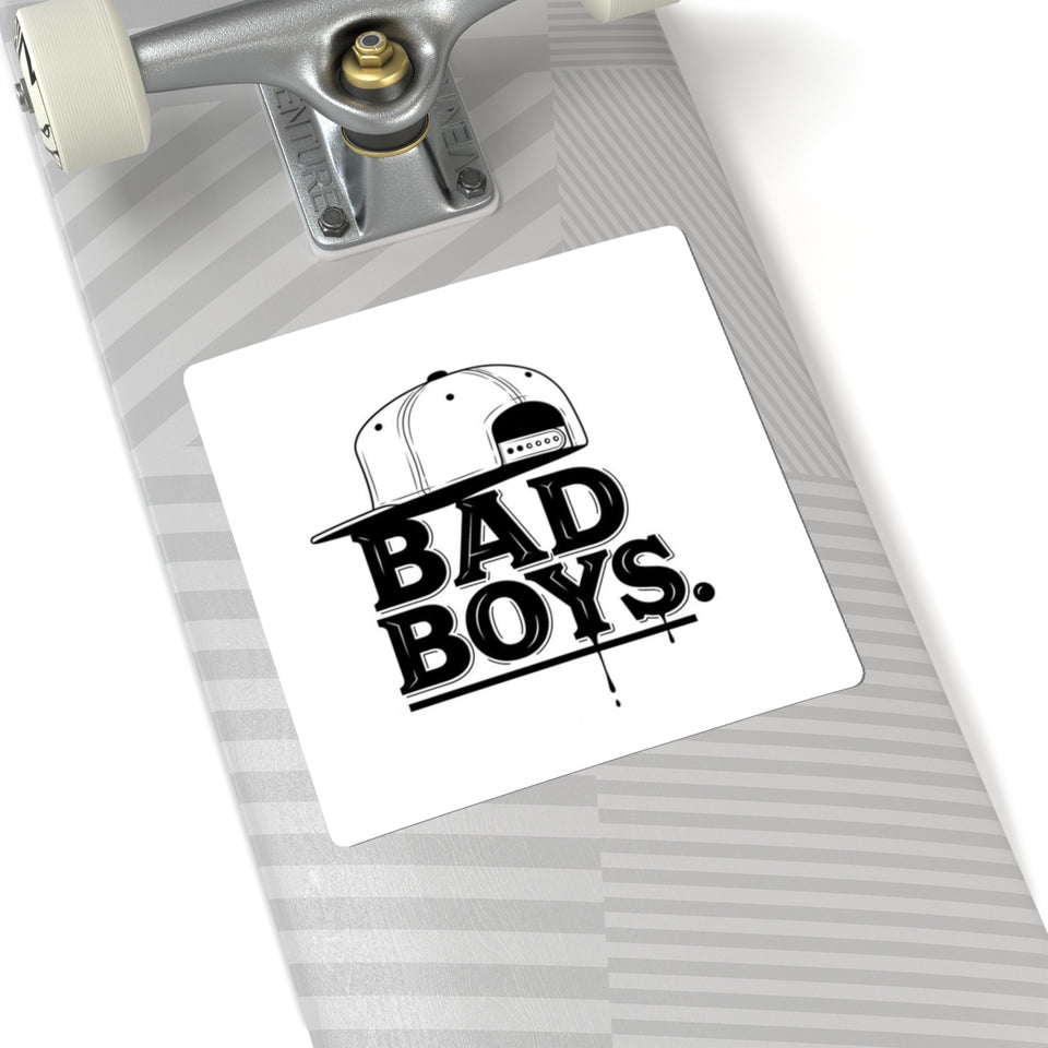 Bad Boys Kiss-Cut Sticker — Hip Hop Streetwear Cap Graphic