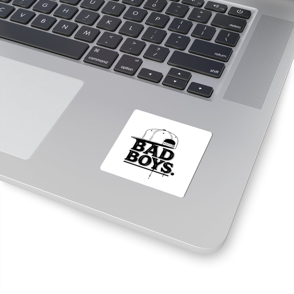 Bad Boys Kiss-Cut Sticker — Hip Hop Streetwear Cap Graphic