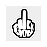 Sticker — Middle Finger 'F*ck You' Graphic Kiss-Cut Sticker