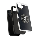 Safety Third Tough Phone Case — Skull Badge Protective iPhone Cover