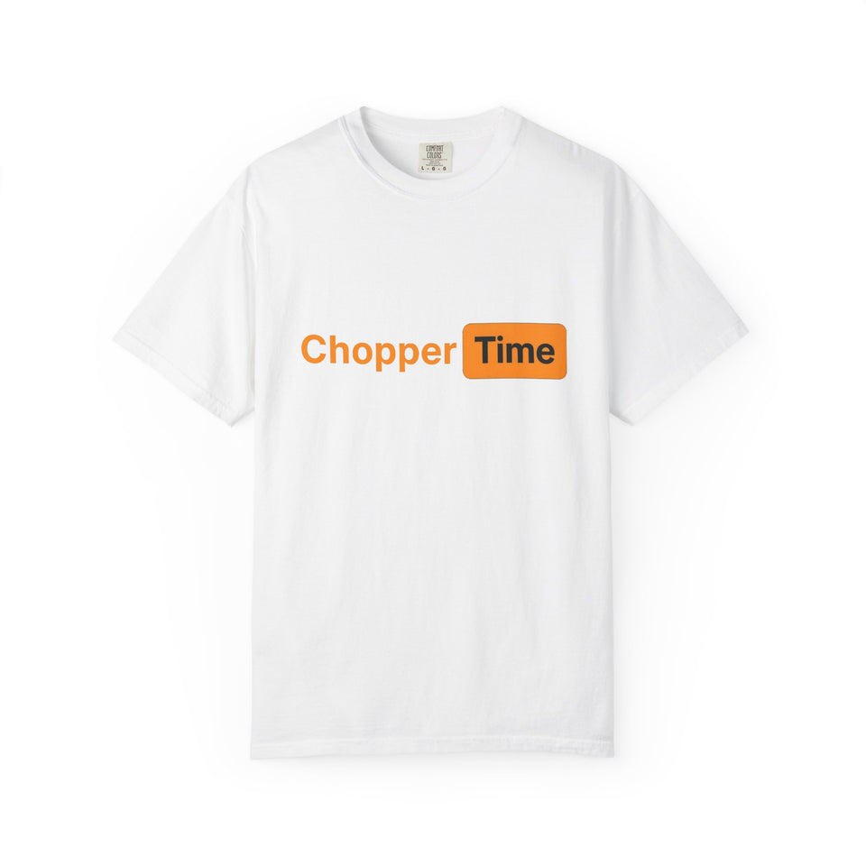 Chopper Time T-Shirt — Aviation Pilot Chopper Crew Tee
