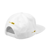 Snapback Hat — 'Time' Yellow Embroidered Streetwear Cap