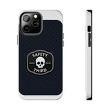 Safety Third Tough Phone Case — Skull Badge Protective iPhone Cover