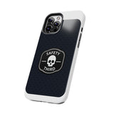 Safety Third Tough Phone Case — Skull Badge Protective iPhone Cover