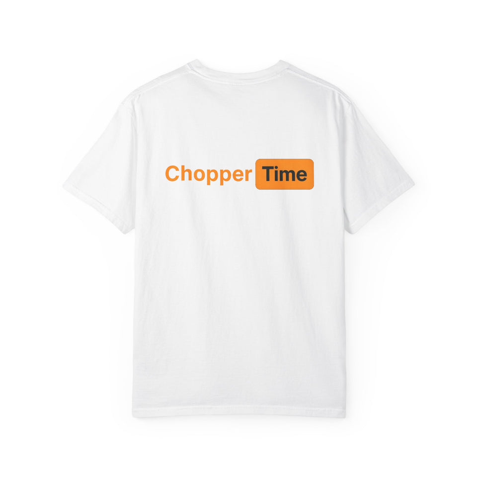 Chopper Time T-Shirt — Aviation Pilot Chopper Crew Tee