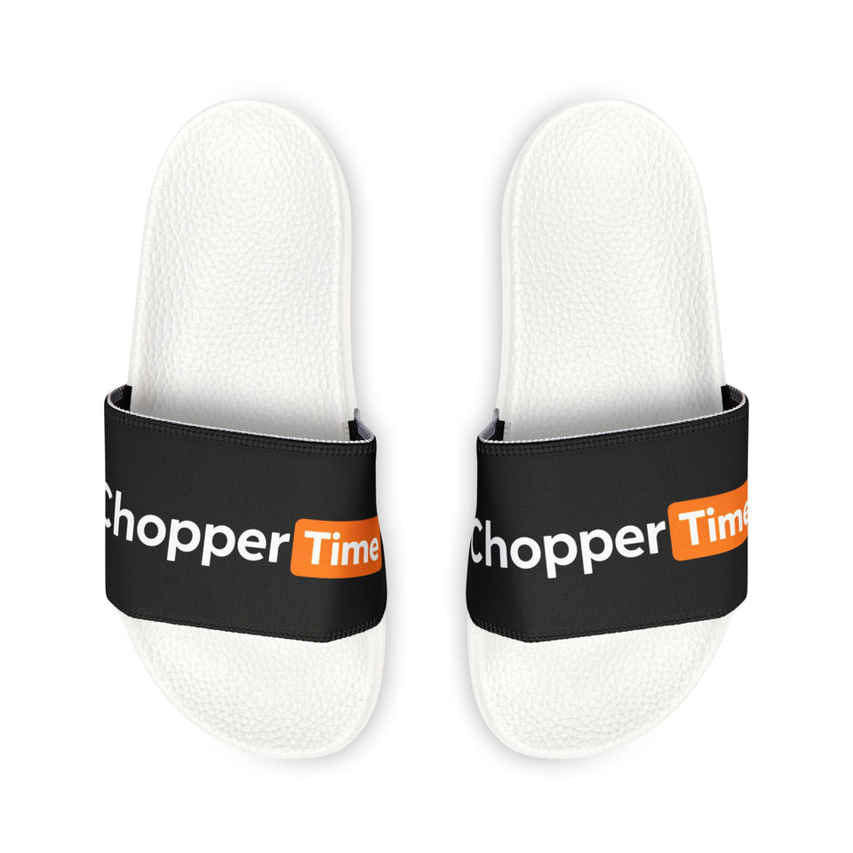 Men's Slide Sandals — Removable Strap Custom Logo Slides