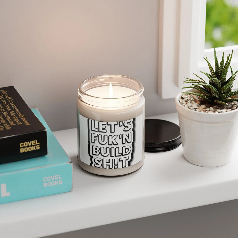 Soy Candle in Glass Jar, 9oz - Chopper Time Official Store