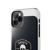Safety Third Tough Phone Case — Skull Badge Protective iPhone Cover