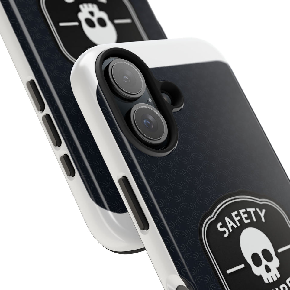 Safety Third Tough Phone Case — Skull Badge Protective iPhone Cover