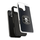 Safety Third Tough Phone Case — Skull Badge Protective iPhone Cover